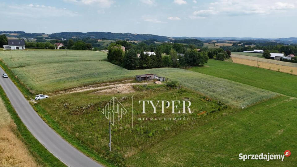 Działka Budowlana 30a Ryglice z pozw na budowę małopolskie
