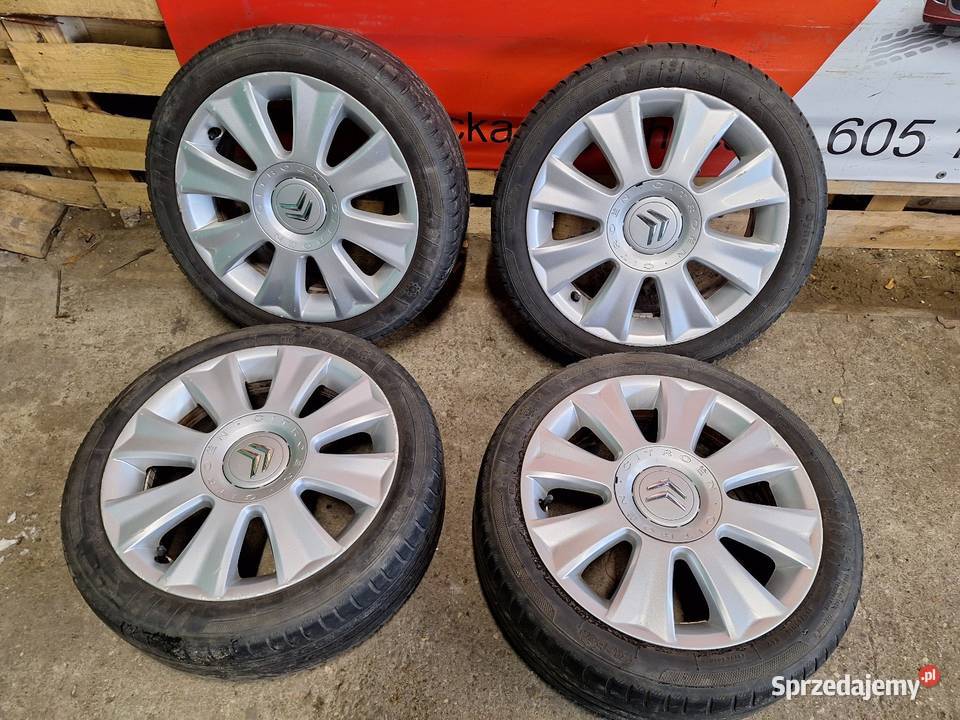 Alufelgi 4x108 16 ET26 CITROEN Średnica 16" kujawsko-pomorskie Choceń