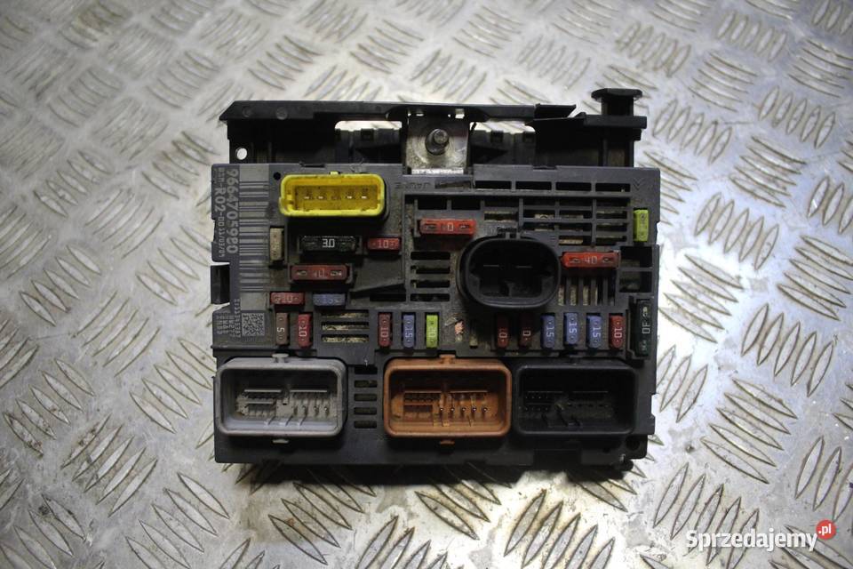 SKRZYNKA MODUŁ BSI CITROEN C5 III X7 9664705980