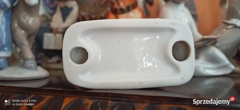 Figurka Chłopczyk na płocie z gąską Gdańsk