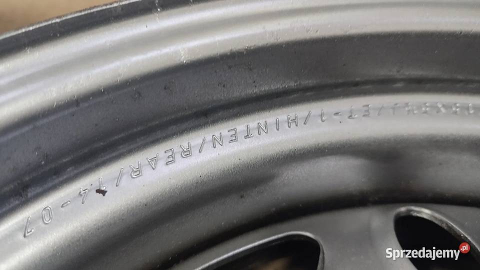 39RB238RB2 FELGA STALOWA 55JX15H2 3x112 ET1 ET22 Włoszczowa sprzedam