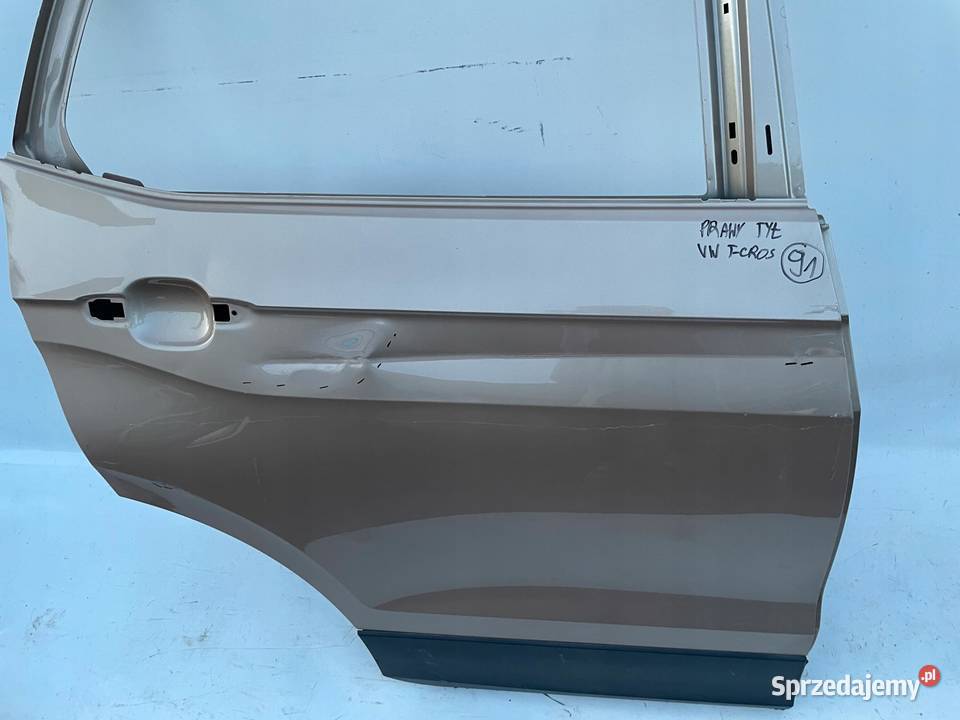 VW TCROSS 19 DRZWI PRAWY TYŁ TYLNE 2GM833312G Drzwi sprzedam