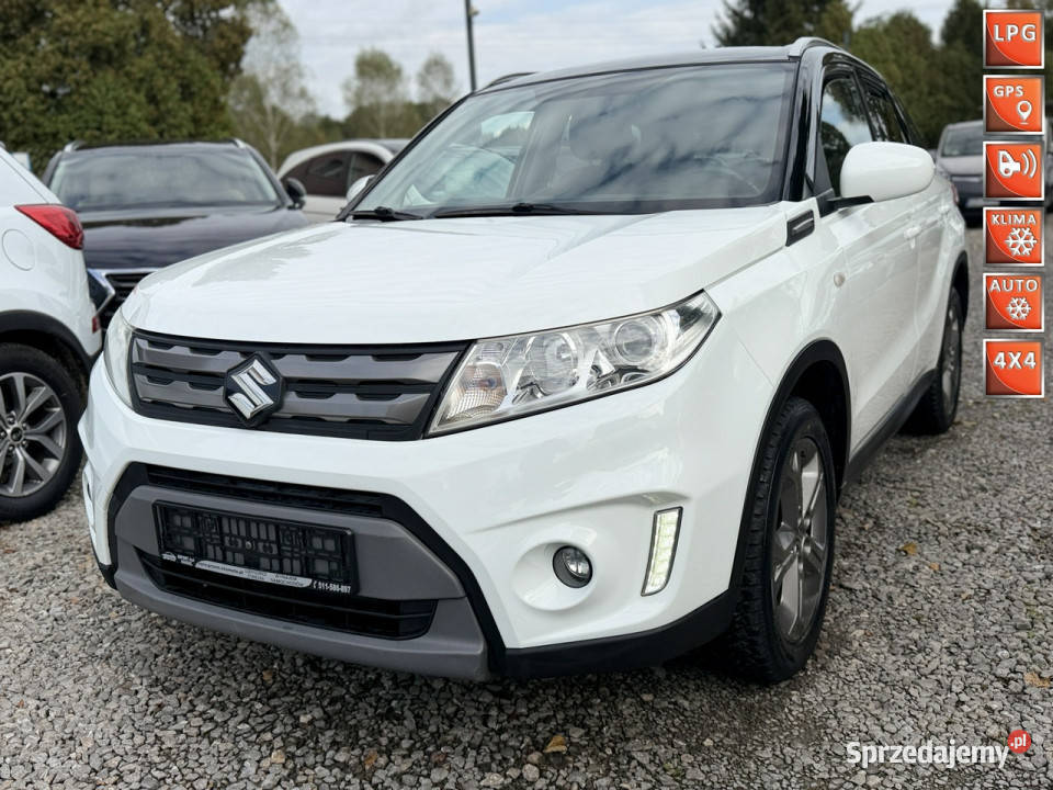 Suzuki Vitara 16i 4X4 allgrip radar kamera LED centralny zamek Łodygowice