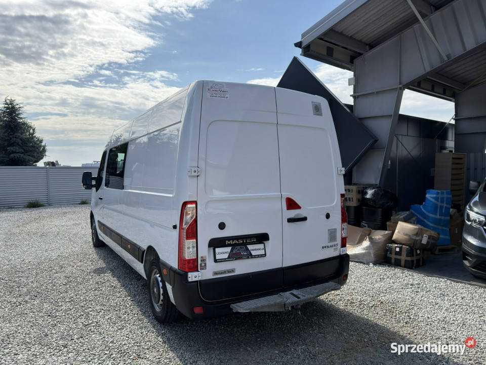 Renault Master L3H2 7 osobowy brygadówka lift elektryczne szyby Warszawa
