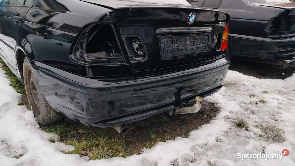 Bmw e46 lift zderzak tył schwarz2 Aleksandrów Łódzki