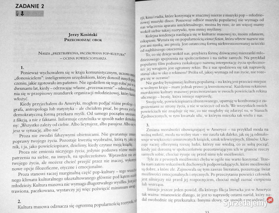 zadania do nowej matury z języka polskiego Rok wydania 2000 Chełm