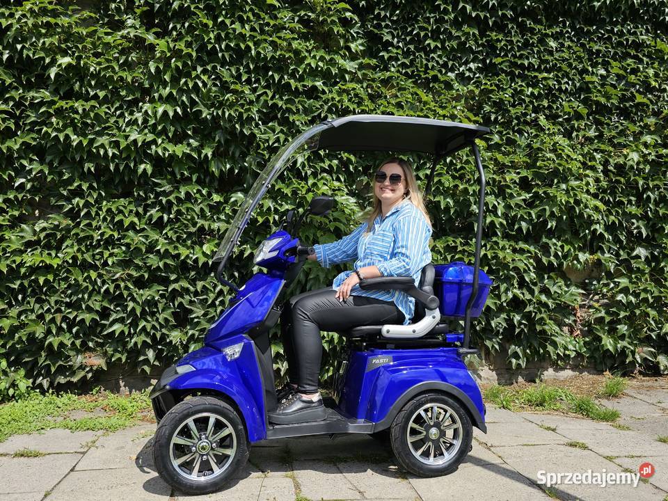 Elektryczny czterokołowy skuter Fasti 4 z dachem Rok produkcji 2023 Kraków