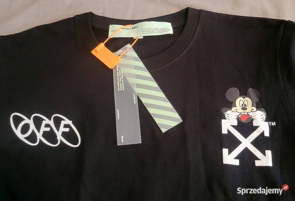 tshirt OFF WHITE czarny rozmiar XL Opole