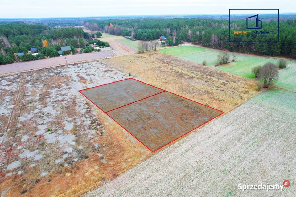 Działki letniskowe 1 jeziora 2 rzeki Brzóze Małe