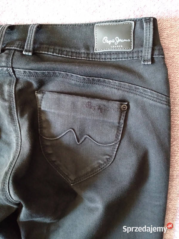 Czarne spodnie damskie Pepe Jeans rozmiar M Kielce