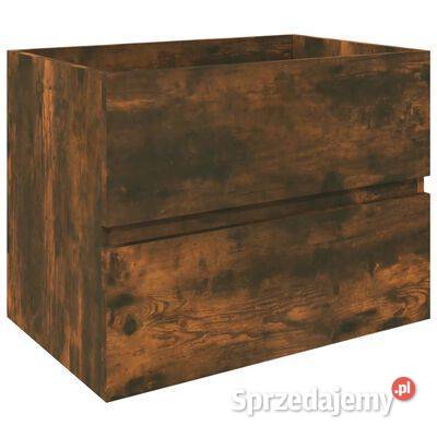 vidaXL Szafka pod umywalkę przydymiony dąb mazowieckie Warszawa