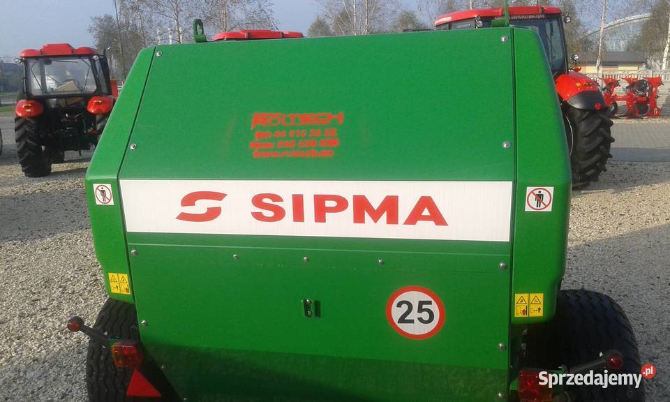 Prasa SIPMA 1210 CLASSIC Siatka Szerokie koła nieuszkodzony Łęczyca