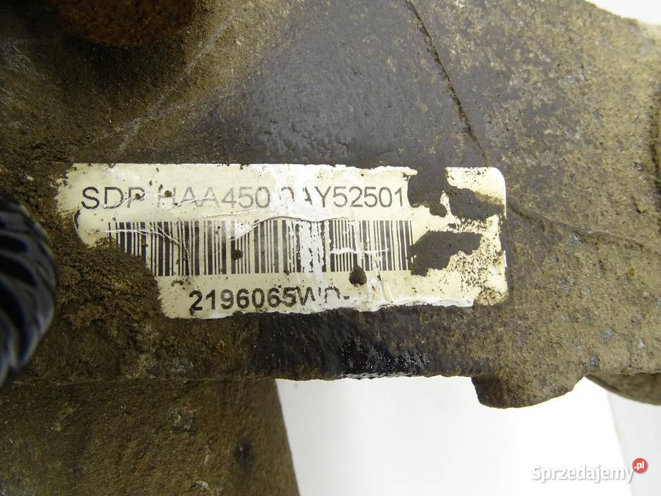 MOST DYFERENCJAŁ TYLNY HALDEX NWU 0AY525010D 20