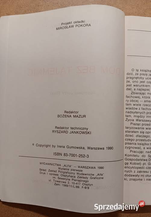 Irena Gumowska Dom bez tajemnic