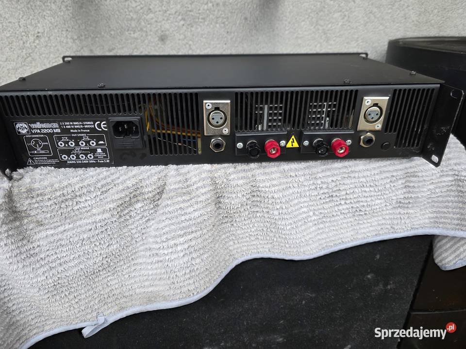 końcówka mocy velleman vpa2200mb