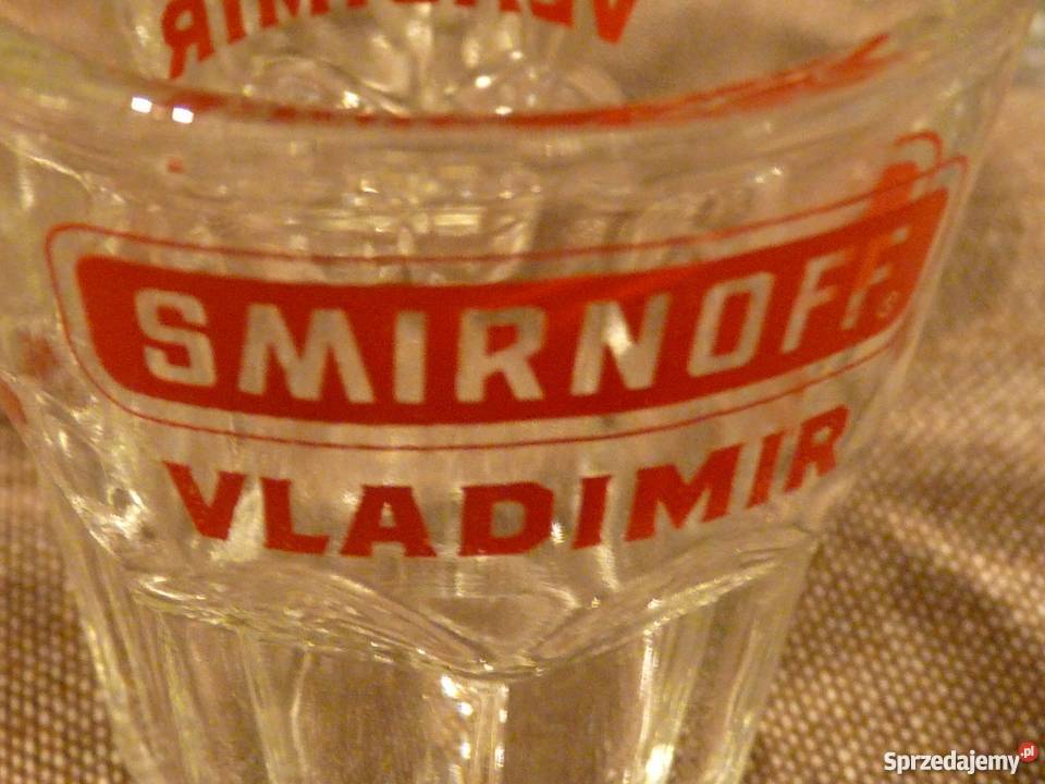 kieliszki i szklanki Smirnoff mazowieckie Marki