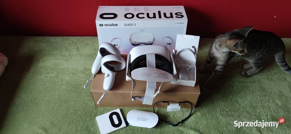 Gogle Meta VR Oculus Quest 2 128 GB 2 PADY Strzelce Krajeńskie