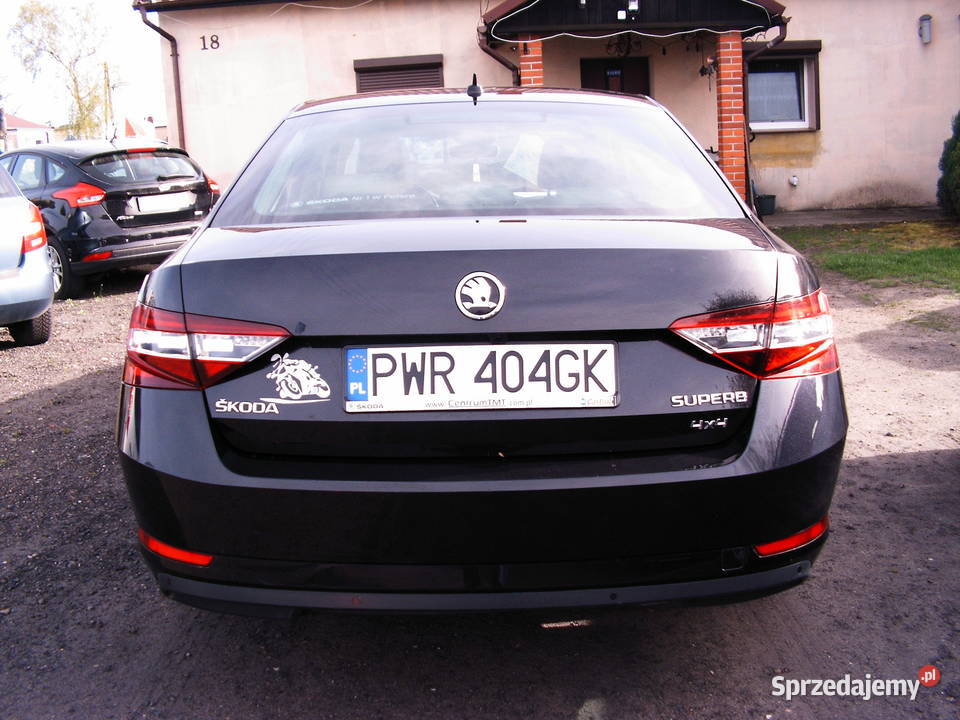 Skoda Superb 20 TDI 2016 r Automat światła przeciwmgielne sprzedam