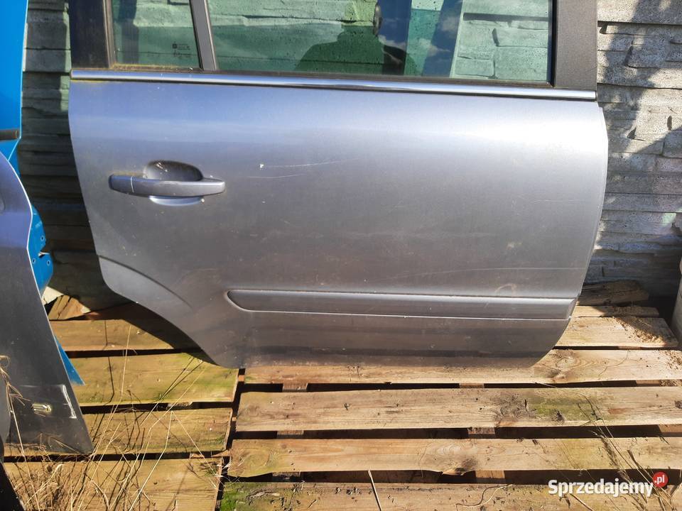 Opel Zafira B drzwi prawe Tylne prawy tył Z163