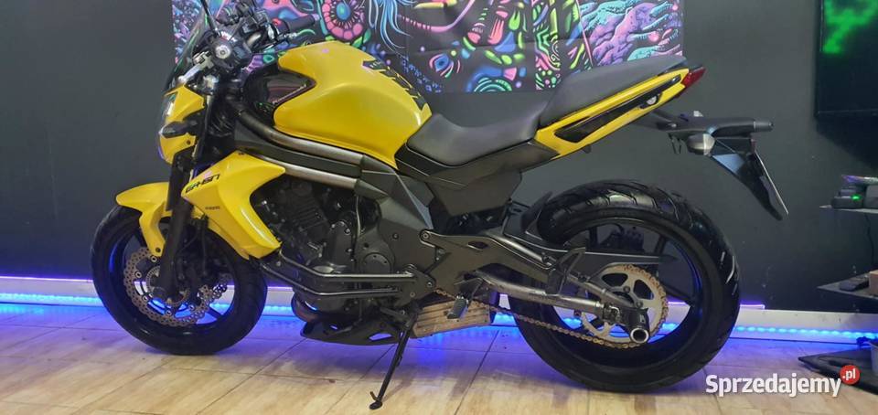 Kawasaki ER 6n ABS ER6N 2012r 8 Żółty pocisk z metalic Zduńska Wola sprzedam