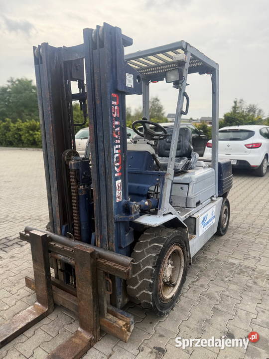 wózek widłowy KOMATSU FD30 diesel Triplex 430m Działoszyn
