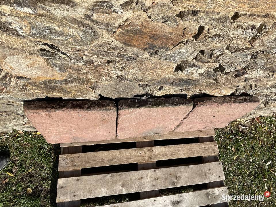 STARE PŁYTY PODŁOGOWE 3 CZERWONY PIASKOWIEC dolnośląskie Bielawa