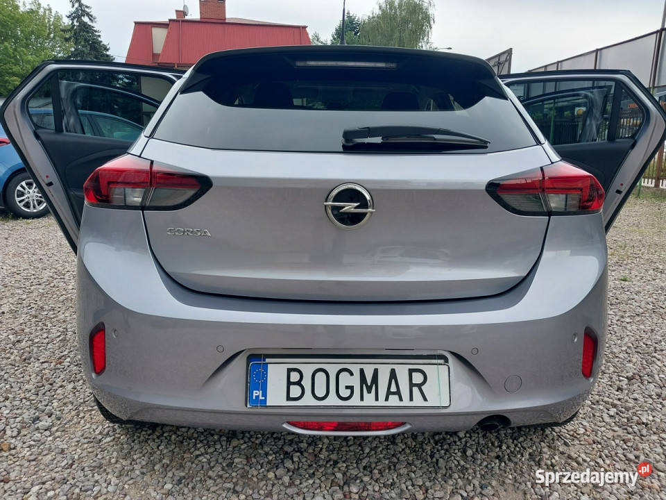 Opel Corsa SALON 100 bezwypadkowy pierwszy wł 27 asystent pasa ruchu