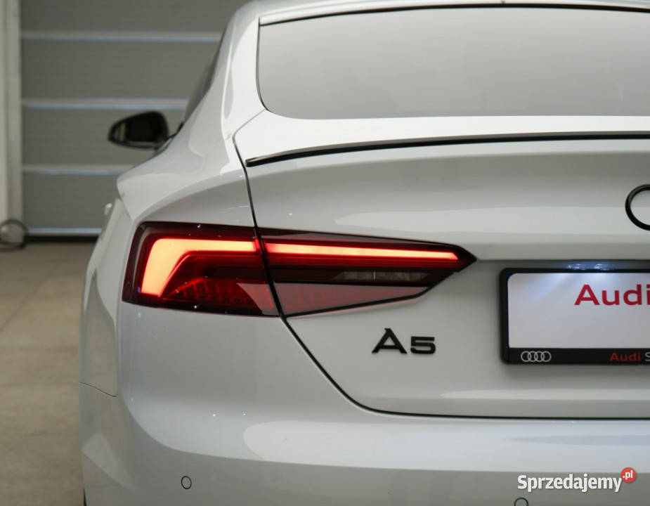 Audi A5 45TFSI 245 Sline BO Virtual Black Headup podgrzewane fotele świętokrzyskie Kielce