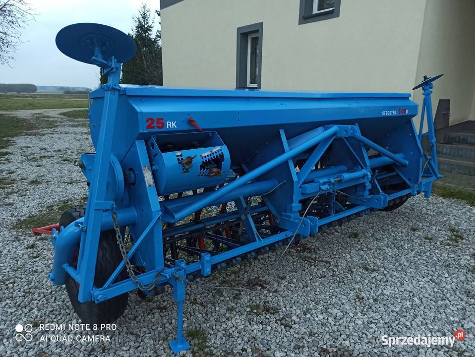Siewnik zbożowy Stegsted 3m szerfiona nordsten Siedlce sprzedam