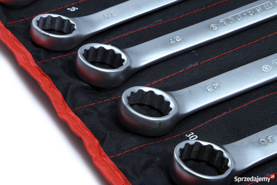 KLUCZE PŁASKO OCZKOWE 632mm 25 ZESTAW na