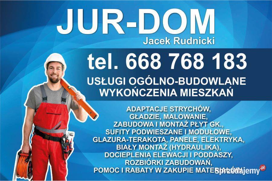 Kompleksowe Remonty Wykończenia Wnętrz opolskie Namysłów