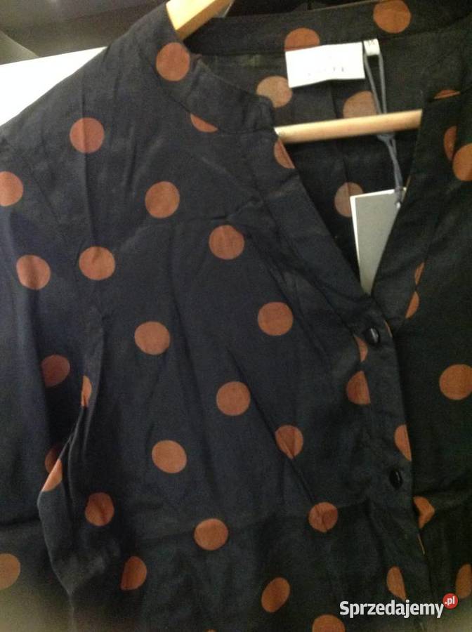 Koszula Damska KAFEE Czarna w Grochy XS NOWA Nowa Sól sprzedam