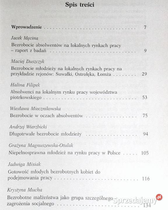 Różne oblicza bezrobocia Małgorzata miękka Chełm
