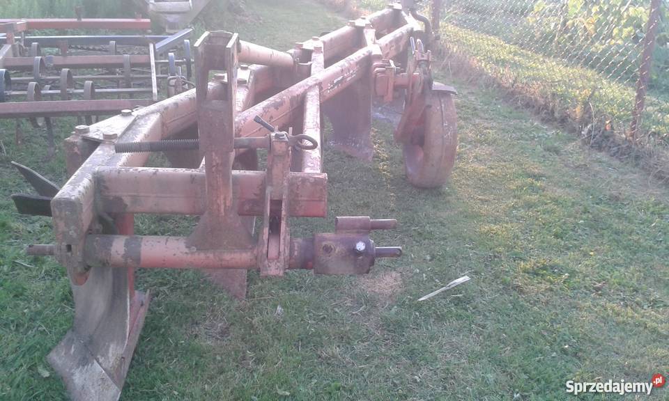 Pług Unia Grudziądz 5 skib Rolnictwo Zawalów sprzedam