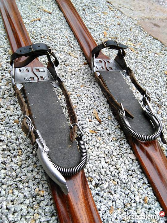 Stare drewniane narty 1912 Szklarska Poręba