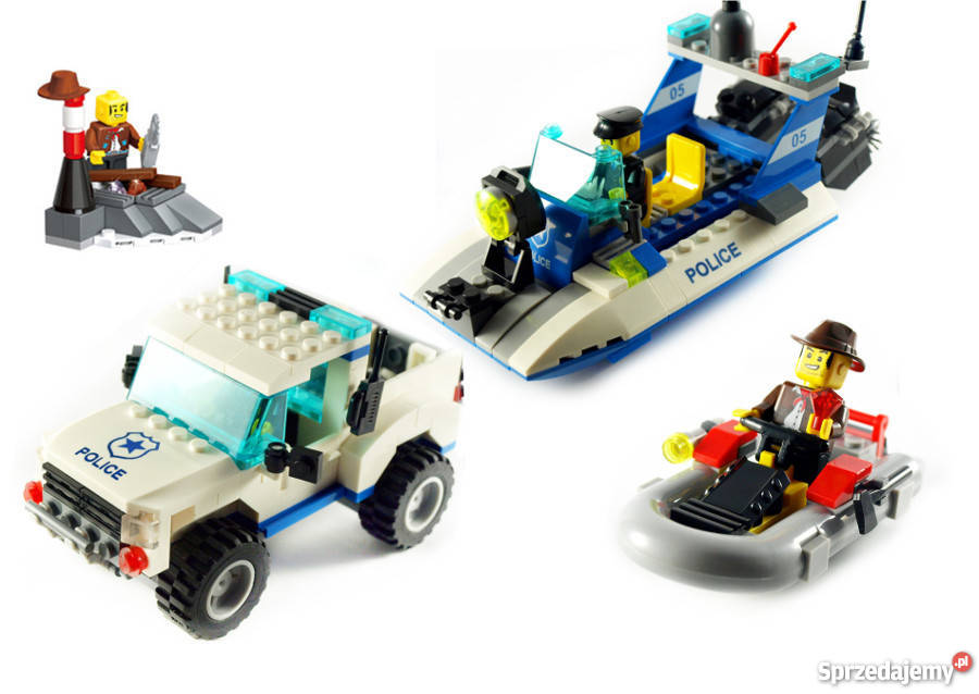 Zestaw Klocków Policja Straż Przybrzeżna 453 Zamiennik Lego Warszawa