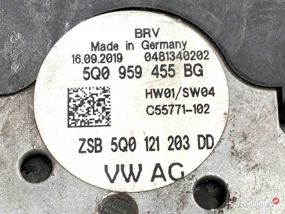 WENTYLATOR CHŁODNICY SKODA OCTAVIA III 16 115