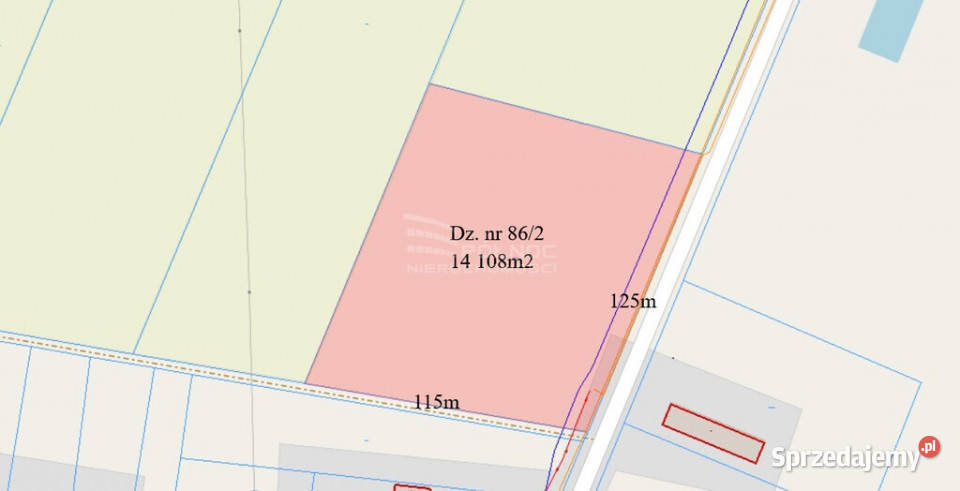 Dwie działki w Żukach rolna i pod zabudowę lubelskie Żuki