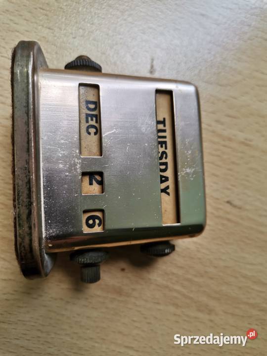 Kalendarz wieczny z lat 30 tych US Kraków sprzedam