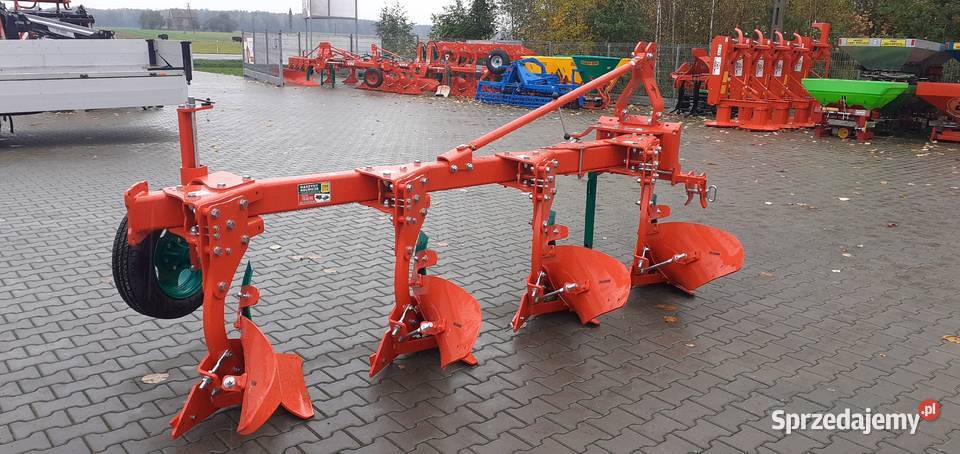 AgroMasz Pług jednobelkowy zab kołkowe resorowe Zdany sprzedam