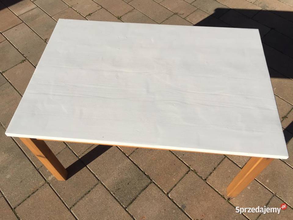 Drewniany stolik kawowy ława 60x88 Poddębice sprzedam
