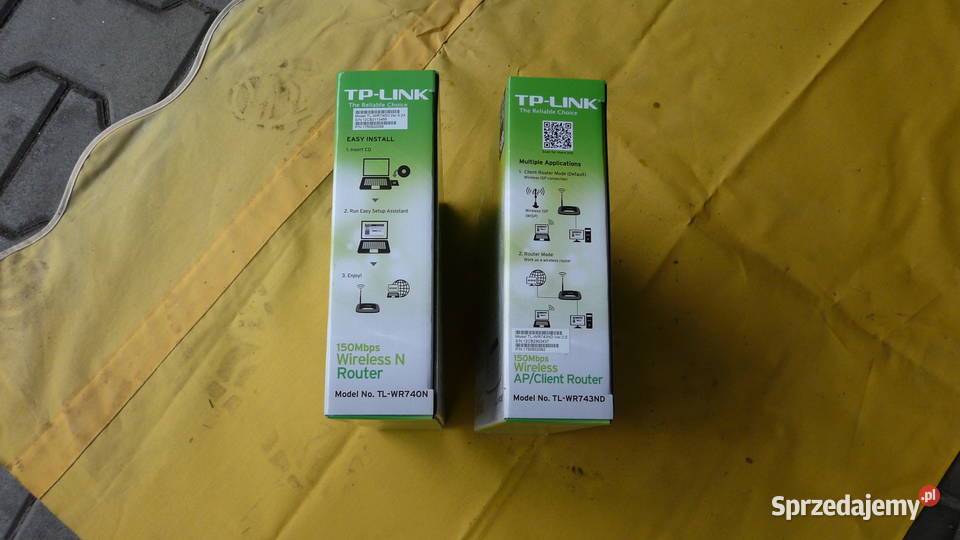 Bezprzewodowe routery TPLINK