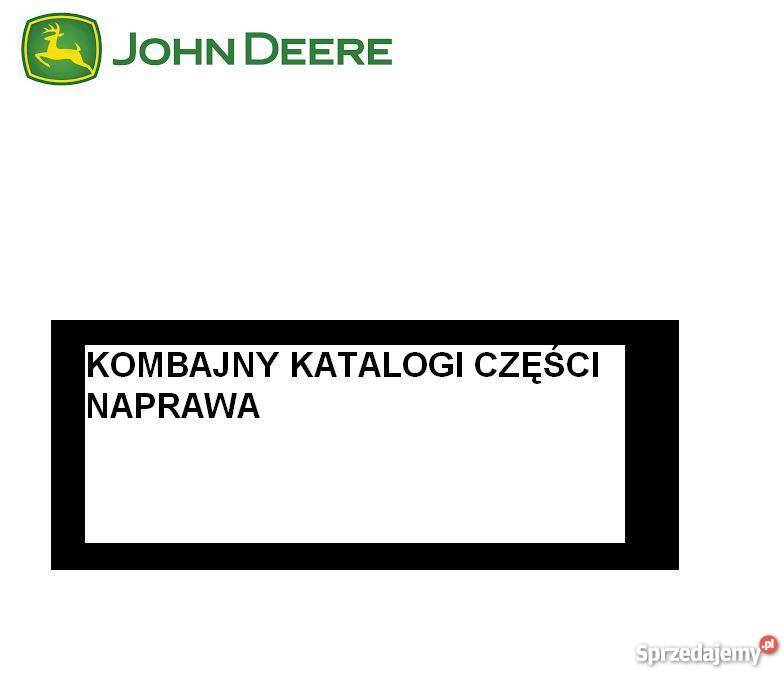 JD kombajn 6850, 7350, 7450, 7500, 952,  katalog czesci