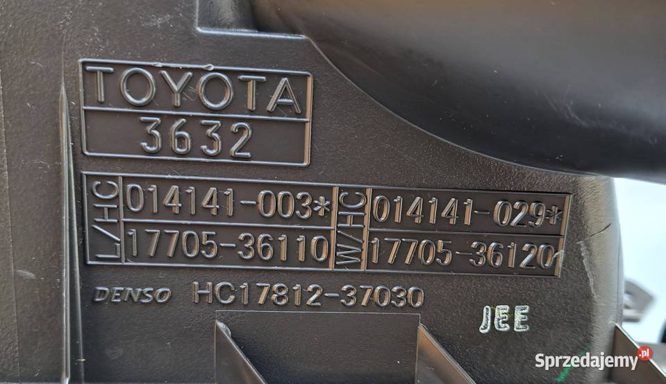 Obudowa Filtra Powietrza Toyota RAV4 IV Lexus Mielęcin