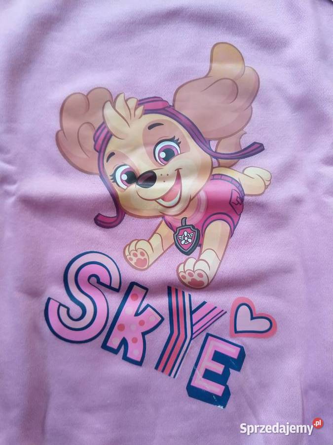 NOWA Bluza dziewczęca Psi Patrol Sky Skye Zabrze