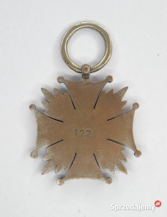 Srebrny Krzyż Zasługi RP numerowany cięty Militaria