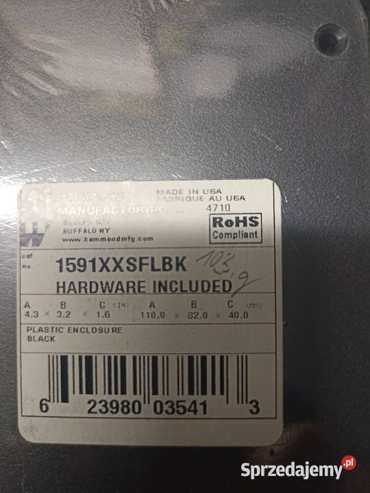 Obudowy Hammond różne wymiary Warszawa