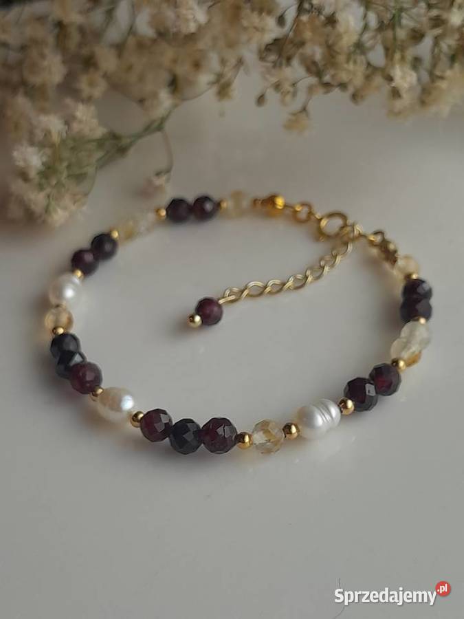 Kamienie naturalne Granat Perła Cytryn Aleksandrów Łódzki sprzedam