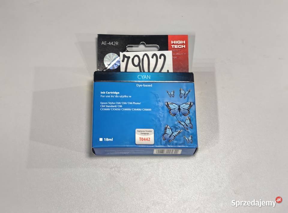 Tusz Astar do Canon NO551XL Cyan niebieski nowy Inczew