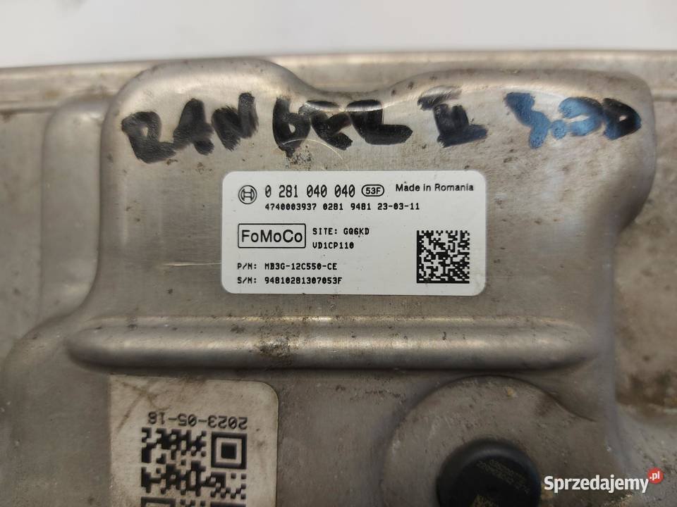 Ford Ranger VI 6 2024r KOMPUTER SILNIKA osobowe sprzedam